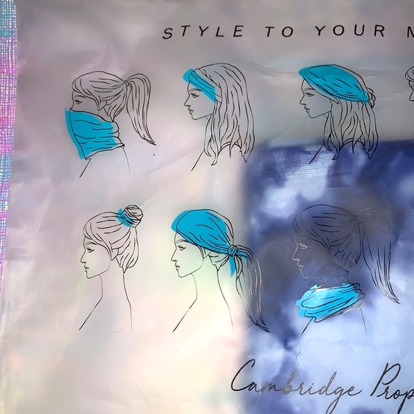 🎁NWT Cambridge Multi headband wear in 10 ways - Picture 6 of 8